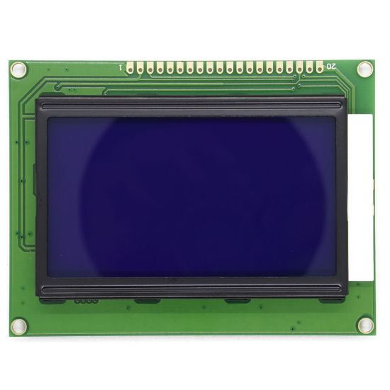 12864b V2.0 Grafik Lcd Ekran Modülü - Mavi Renkli resmi