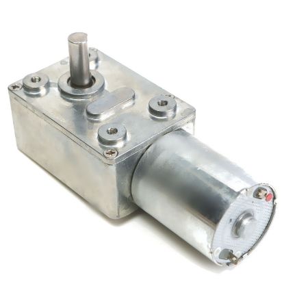 12v 10rpm 90 Derece Redüktörlü Motor resmi