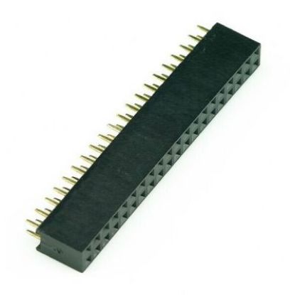 2x40 1.27mm Dişi Header resmi