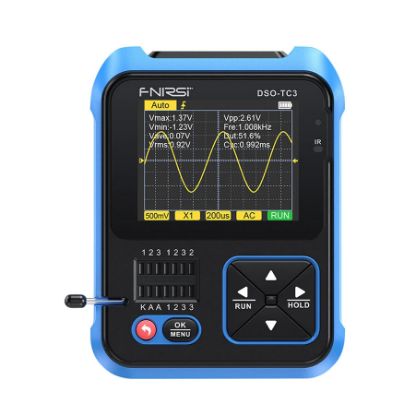 Fnırsı Dso-tc3 El Tipi Dijital Osiloskop Transistör Test Cihazı Fonksiyon Sinyal Jeneratörü resmi