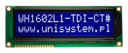 2x16 Geniş Mavi Karakter Lcd Ekran - Wh1602l1-tmı-ct resmi
