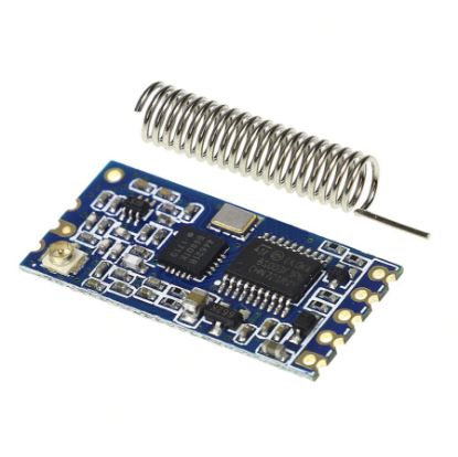 433mhz Hc-12 Kablosuz Seri Port Modülü - 1000m Menzil resmi