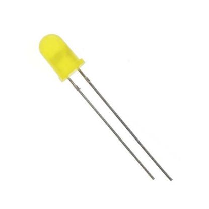 5mm Led Sarı - 400-500 Mcd resmi