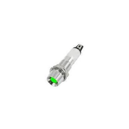 8mm 220v Yeşil Sinyal Lambası (metal) resmi