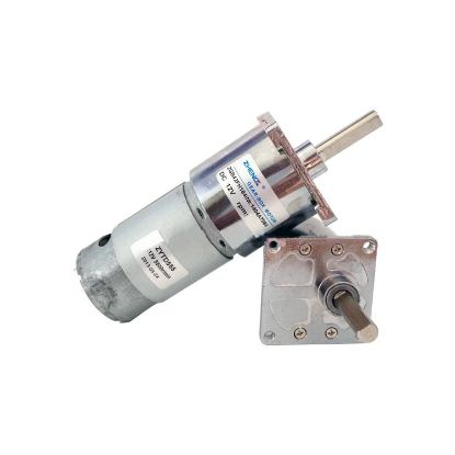 12v-24v 150 Rpm 42mm Redüktörlü Dc Motor - Zga42fh resmi