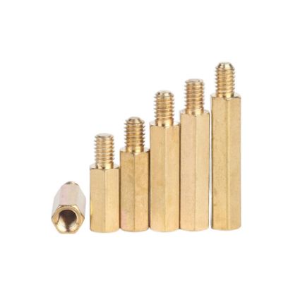 8mm Dişi-erkek Metal Distans Vida Boyu 5mm M3 resmi