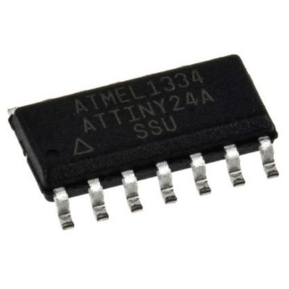 Attıny24a-ssu 8-bit 20mhz Mikrodenetleyici Soıc-14 resmi