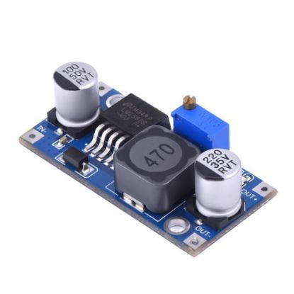 Lm2596 Ayarlanabilir Voltaj Düşürücü Güç Modülü (4-35v Giriş - 1-30v Çıkış) resmi