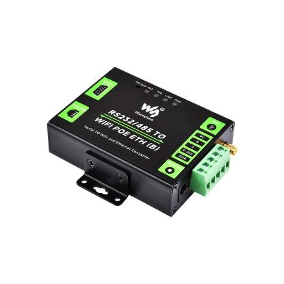 Endüstriyel Rs232/485'ten Wifi Ve Poe Ethernet'e Modbus - Mqtt Ağ Geçidi Dönüştürücü resmi