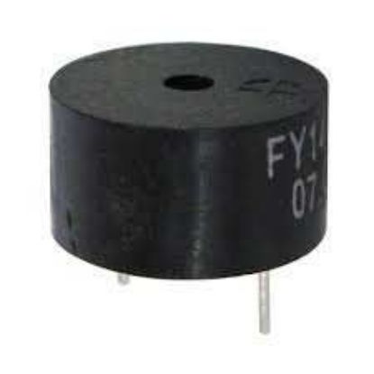 5v 12mm H:7,5mm Devreli Buzzer resmi