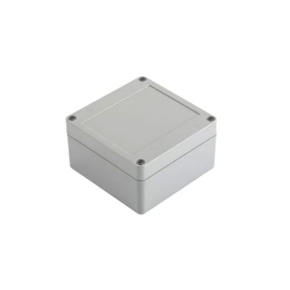 Se-218 Ip-67 Abs Contalı Gri Kutu 100 X 100 X 55mm resmi