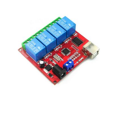 5v 4 Kanal Usb Röle Kartı resmi