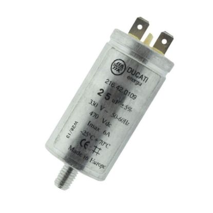 25uf 475vac 5% Polyester Kondansatör 12mm resmi