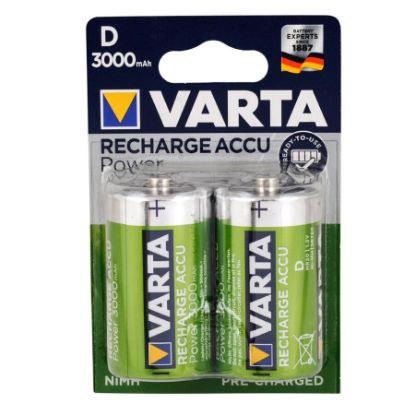 Accu 2'li Büyük Pil - D 3000mah resmi