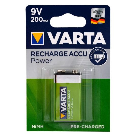9v 1'li Pil - E 200mah resmi