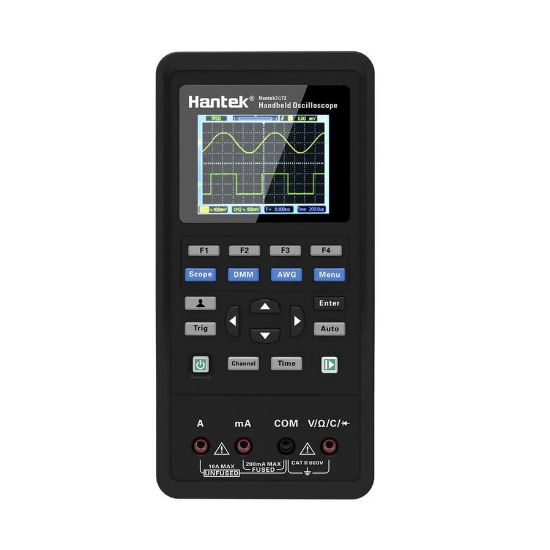 Hantek 2c72-3in1/ Dijital Osiloskop Multimetre - 250msa/s 70mhz resmi