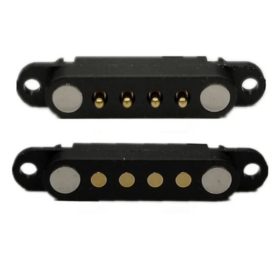 4 Pin 2.54mm Kulaklı Manyetik Konnektör Takım resmi