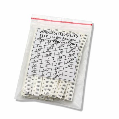 1206 Smd Direnç Paketi - 660 Adet resmi