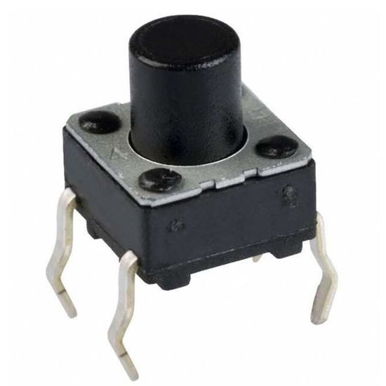 6x6 6mm Tach Buton (4 Bacak) resmi