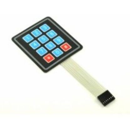 3x4 Membran Tuş Takımı resmi