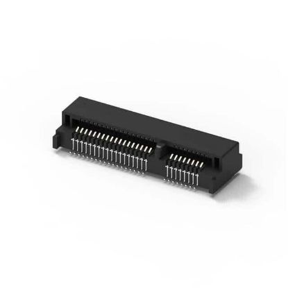 Aaa-pcı-047-p20 Lotes Konnektör Mini Pcı-e Yuvası 52p Yükseklik 9.0mm resmi