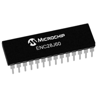 Enc28j60 I/sp Ethernet Denetleyici Entegresi Dip-28 resmi