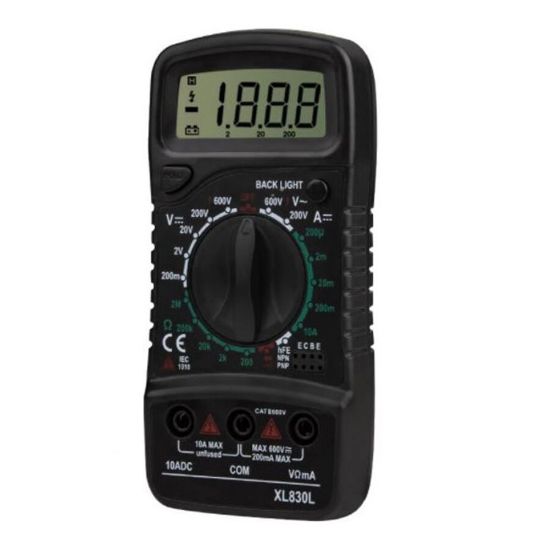 Aneng Xl830l Dijital Kademeli Multimetre resmi
