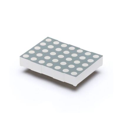 5x7 Dotmatrix Anot (52x33mm) 5mm Led - Kırmızı resmi